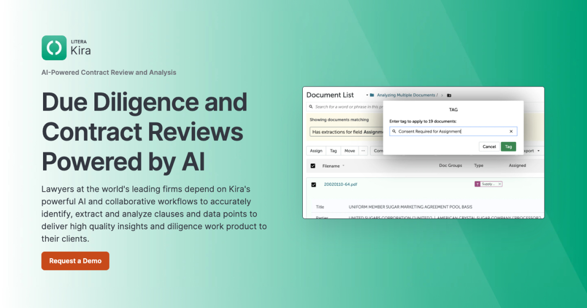 Kira Systems: Complete Review logo